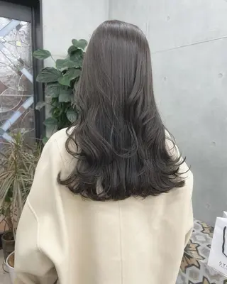 カラー 竹山 季杏のヘアスタイル