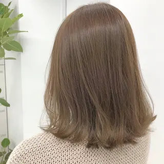 ロング カラー 🥞ベージュ系カラー 【すずきりほ】🥞のヘアスタイル