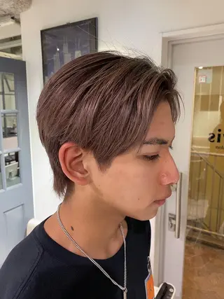 カラー メンズ L'wis　比佐野 大地のヘアスタイル