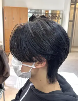 パーマ メンズ 似合わせメンズカット ブリーチ/ウルフ/栄のヘアスタイル