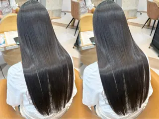 ロング 🕊️金山縮毛矯正 🕊️Wカラー/大田のヘアスタイル