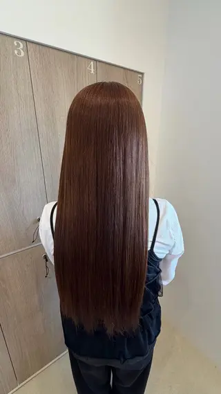カラー ルプラボウ/ ふくい きなりのヘアスタイル