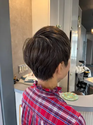 ショート 杉山 晃太のヘアスタイル