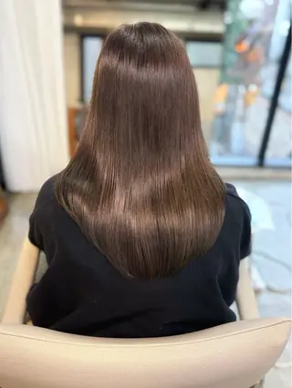 セミロング 似合わせレイヤー モテカラー🤍三科のヘアスタイル