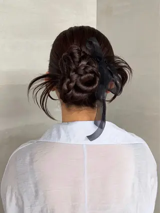 ロング ヘアアレンジ いとう まいこのヘアスタイル