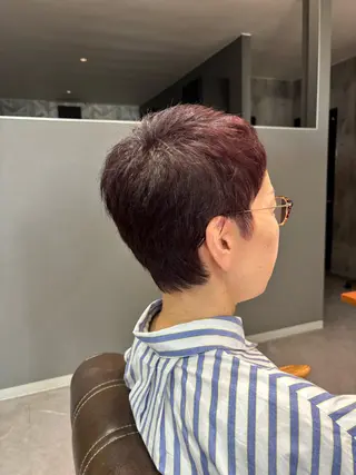 ショート 六丁の目/伊藤 /大人可愛いショートのヘアスタイル
