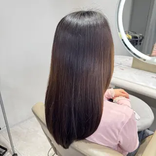 セミロング カラー Agnos TAKEMURAのヘアスタイル