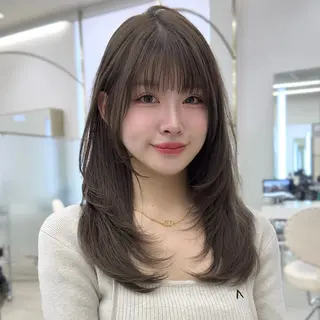 ミディアム ⚪️ミディアム×ハイ トーンCOA佐藤壮真のヘアスタイル