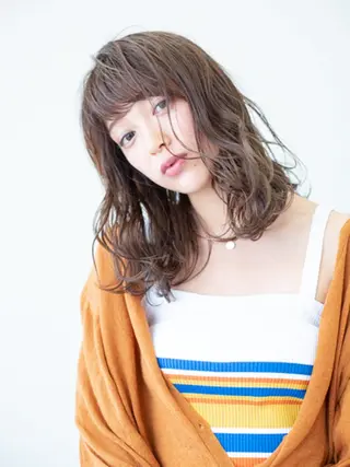 セミロング ✨siesta‪✨ momoko.＊のヘアスタイル