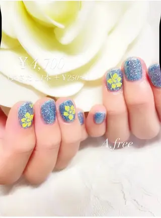 ネイル A.free✧*｡ アレルギー対応✧*｡のネイルデザイン
