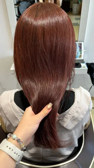 カラー 淡色┊︎ナチュラル 🧁奈那美🧁*.゜のヘアスタイル