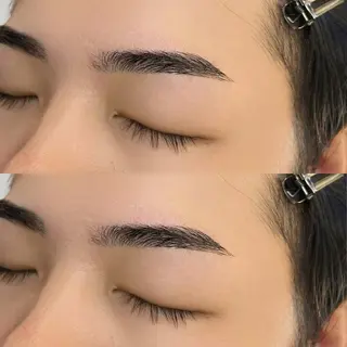アイブロウ メンズ  ︎︎ 海苔みのマツエク・マツパデザイン