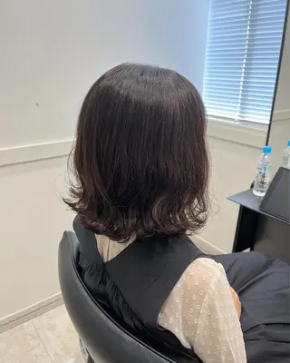 ミディアム パーマ 🫧こおりやま なつみ🫧のヘアスタイル