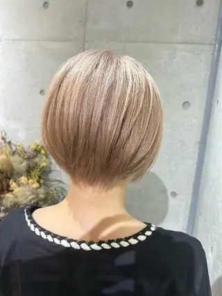 ショート カラー 櫻井 なんなのヘアスタイル