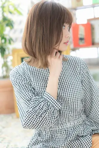 ミディアム カラー 🍀鶴貝 幸哉🍀のヘアスタイル