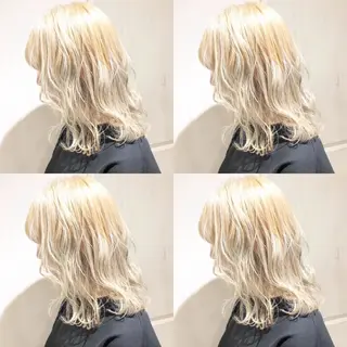 セミロング カラー レイヤー×艶髪特化 マネージャー安藤光司のヘアスタイル