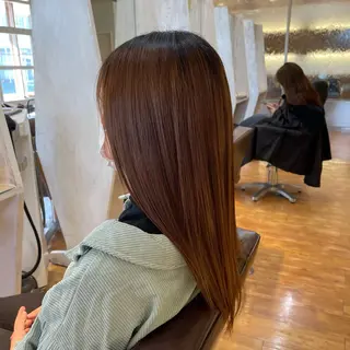 ロング 梶谷 和希のヘアスタイル