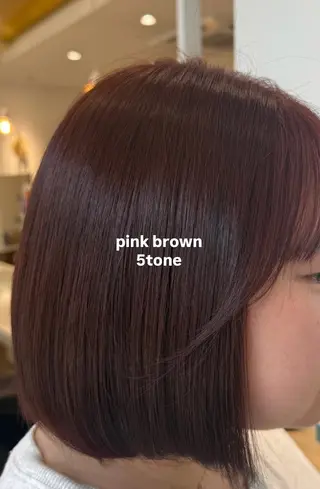 カラー 脇 幸枝のヘアスタイル