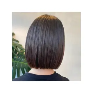 ミディアム カラー💞ᩚ髪質改善 臼井暖音のヘアスタイル