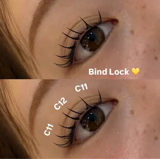 マツエク・マツパ Choco lash RINNEのマツエク・マツパデザイン