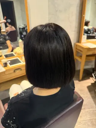ショート カラー Afinar 乃空 パーマ✨️🌀のヘアスタイル