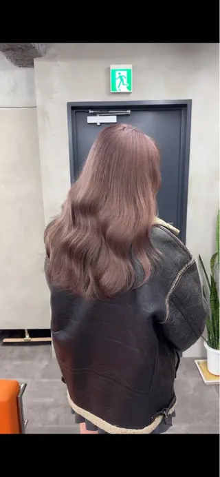 ロング カラー 透明感カラー 💋🩷りなのヘアスタイル