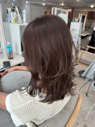 カラー 植村 菜央のヘアスタイル
