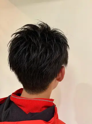ショート メンズ 新井啓介 宇都宮美容師のヘアスタイル