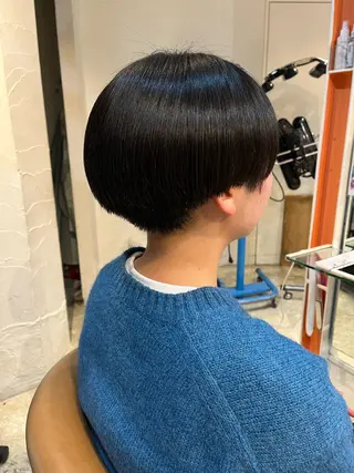 ショート うしだ かおるのヘアスタイル
