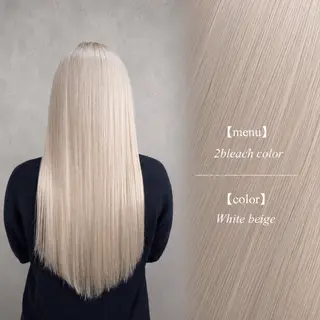 ロング カラー 🪽透明感🪽ブ リーチ特化✨Ainaのヘアスタイル