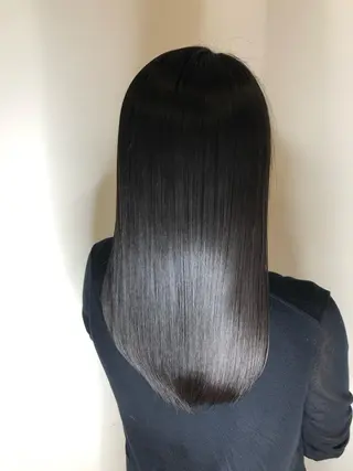 ロング ヘアアレンジ 髪質改善 MAKIのヘアスタイル