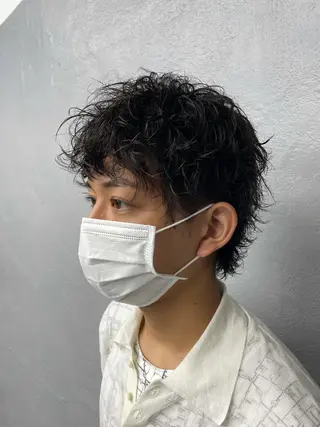 ショート カラー パーマ メンズ 🍃メンズヘア🍃 セヤシュウヘイのヘアスタイル