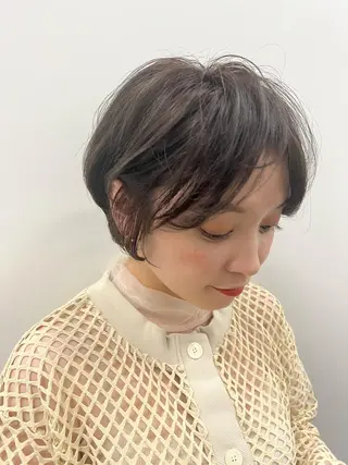 ショート 前田　真吾 ⭐️パーマの人⭐️のヘアスタイル