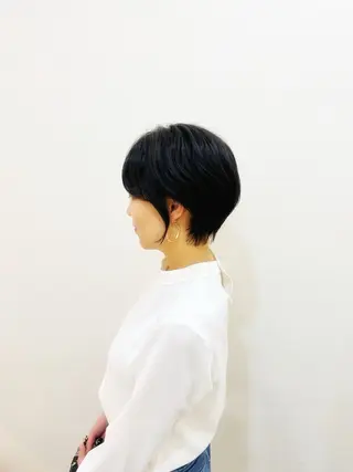 ショート 👑銀座ショート/ 絶壁補正/金子涼👑のヘアスタイル