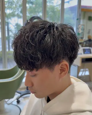メンズ 濱田 美花のヘアスタイル