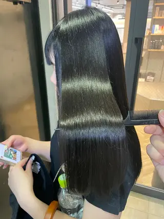 ロング カラー 浦野 剛志のヘアスタイル