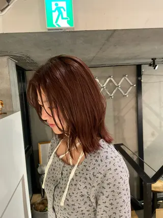 ミディアム boy/原宿🐬 シオンのヘアスタイル