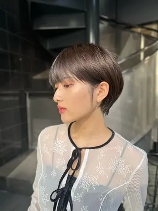 ショート ショート特化美容師 大阪京橋　大本　渉のヘアスタイル