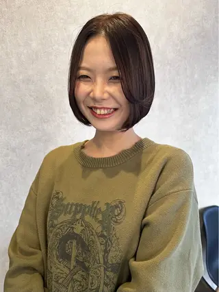 ショート urara♡/ Bob.透明感カラーのヘアスタイル