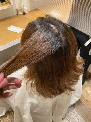 カラー 美髪矯正‎×髪質改善 任せて🤍Ko-taのヘアスタイル