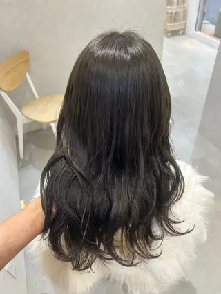 ロング Mao 🎀bob 赤み撃退🌿艶カラーのヘアスタイル