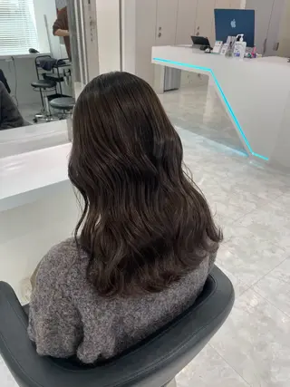 セミロング ヘアアレンジ 🫧ハイトーン/ 髪質改善/ヒナタ🫧のヘアスタイル