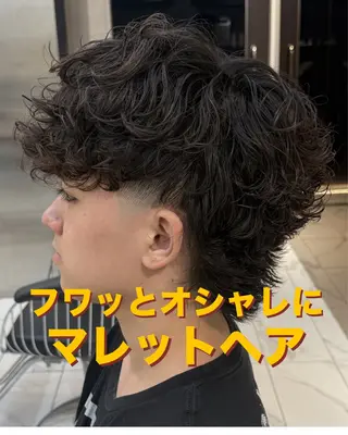 メンズ 本田 有里のヘアスタイル