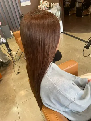 ロング カラー 川上 彩華のネイルデザイン