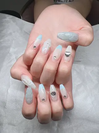 ネイル Lee Nails チップ長さだし専門店のネイルデザイン