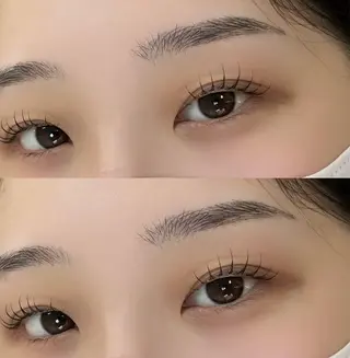 マツエク・マツパ THE BALM 杉山🤍店長のマツエク・マツパデザイン