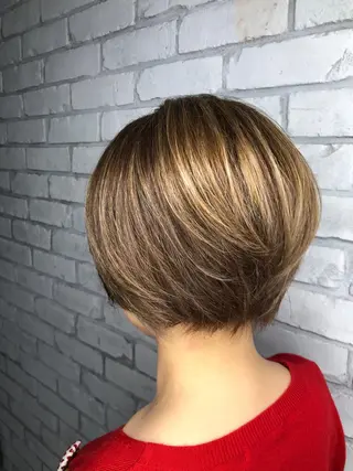 ショート カラー welring hair salonのヘアスタイル