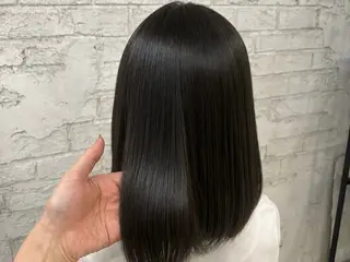 ミディアム 艶カラー/縮毛矯正 🩶Kai🐏のヘアスタイル