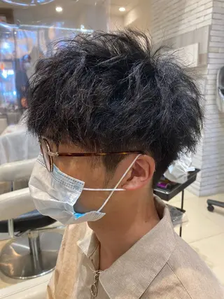 パーマ メンズ 似合う髪型見つけます AYAKAのヘアスタイル