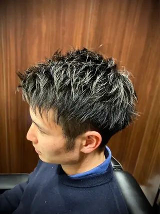 メンズ 三瓶まい  メンズ/ レディースカット✂️のヘアスタイル